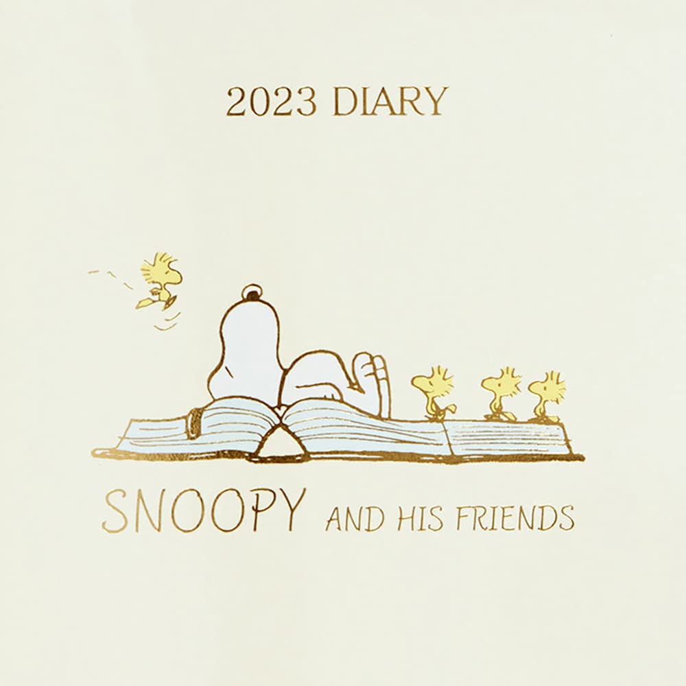 SANRIO B6 Snoopy Diary Schedule Book 2023- Japan Figure Store - #1 Bring To You The Best Japanese Goods