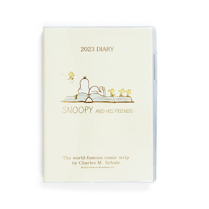 SANRIO B6 Snoopy Diary Schedule Book 2023- Japan Figure Store - #1 Bring To You The Best Japanese Goods