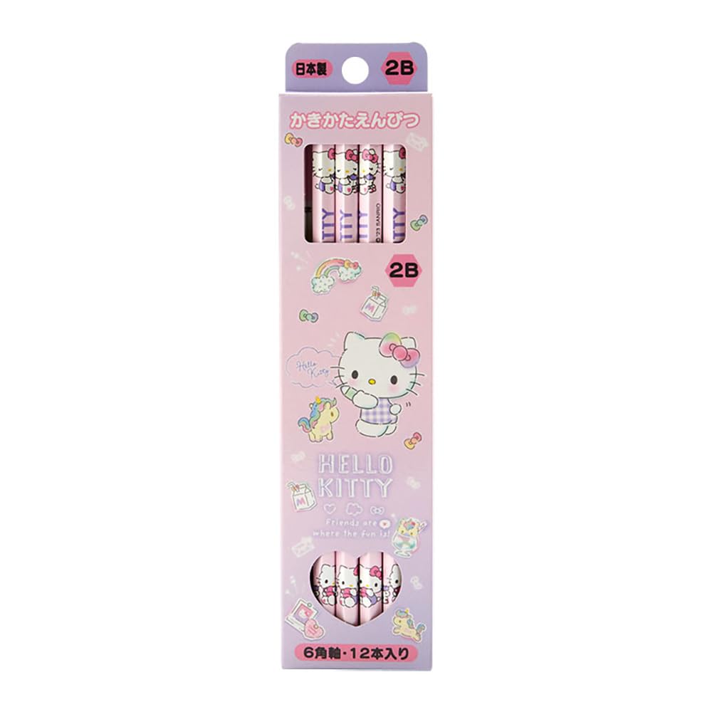 Sanrio 2B Hello Kitty Pencil Pack 0.8x0.8x17.6cm 566152- Japan Figure Store - #1 Bring To You The Best Japanese Goods