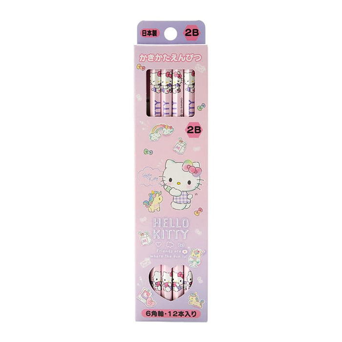 Sanrio 2B Hello Kitty Pencil Pack 0.8x0.8x17.6cm 566152- Japan Figure Store - #1 Bring To You The Best Japanese Goods