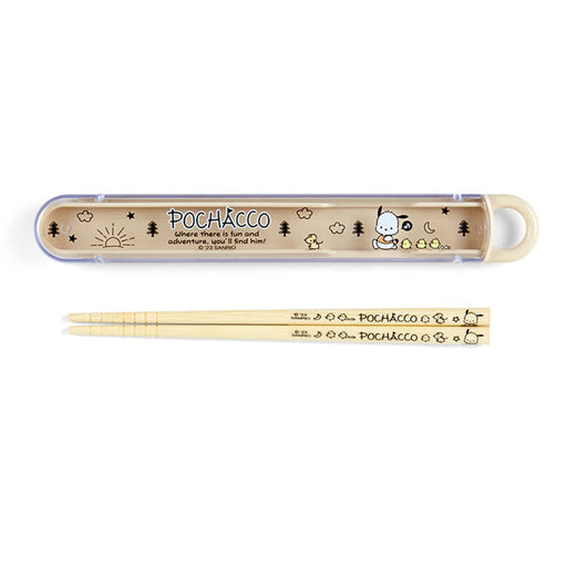 Sanrio Pochacco Chopsticks Kids Case Japan 742651- Japan Figure Store - #1 Bring To You The Best Japanese Goods