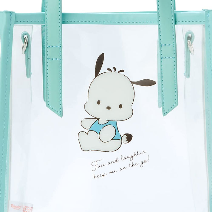 Sanrio Pochacco Japan Clear Handbag Shoulder 763861- Japan Figure Store - #1 Bring To You The Best Japanese Goods