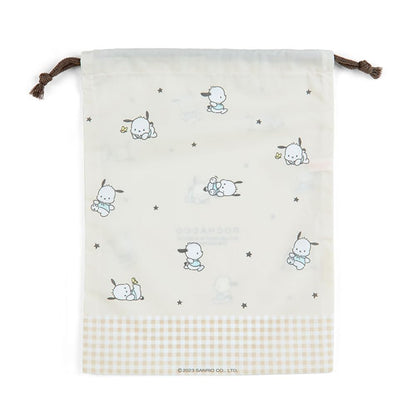 Sanrio Pochacco Drawstring Bag From Japan - M 255271- Japan Figure Store - #1 Bring To You The Best Japanese Goods