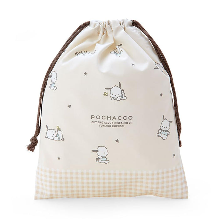 Sanrio Pochacco Drawstring Bag From Japan - M 255271- Japan Figure Store - #1 Bring To You The Best Japanese Goods
