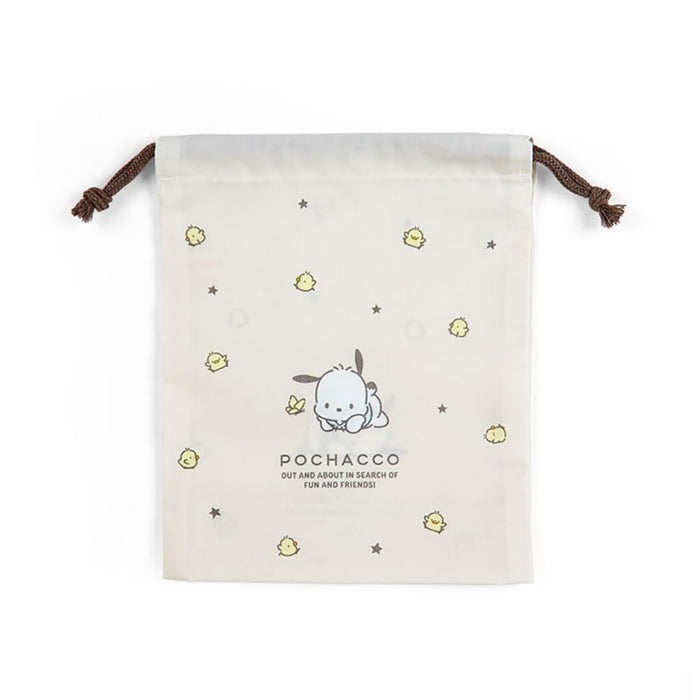 Sanrio Pochacco Drawstring Bag Japan S 254550- Japan Figure Store - #1 Bring To You The Best Japanese Goods