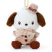 Sanrio Pochacco Mascot Holder Winter Dress 474495- Japan Figure Store - #1 Bring To You The Best Japanese Goods