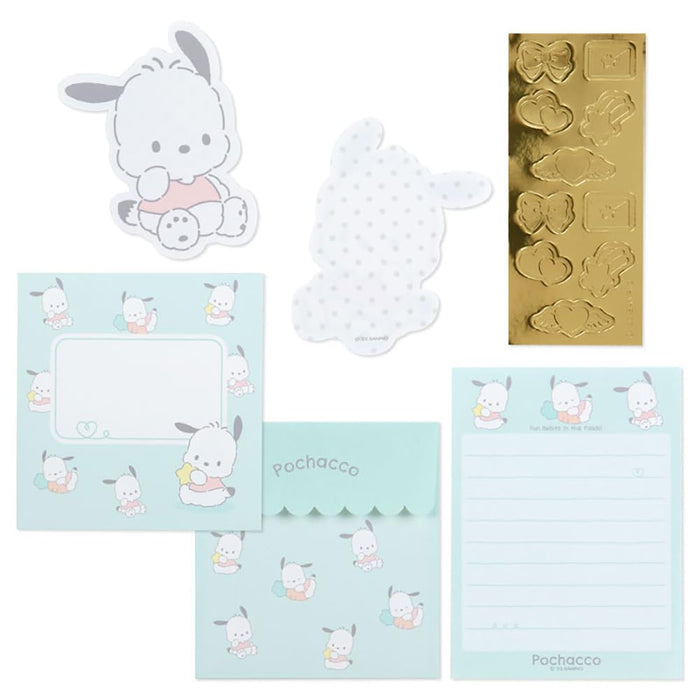 Sanrio Pochacco Mini Letter Set 515698- Japan Figure Store - #1 Bring To You The Best Japanese Goods