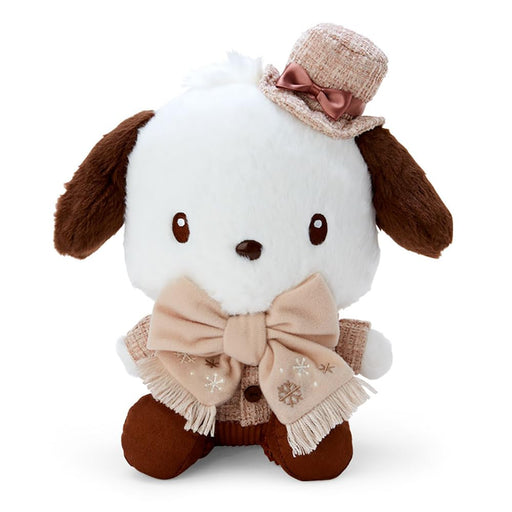 Sanrio Pochacco Plush Toy Winter Dress 474304- Japan Figure Store - #1 Bring To You The Best Japanese Goods