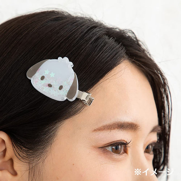 Sanrio Pochacco Shakashaka Bangs Clip 728110- Japan Figure Store - #1 Bring To You The Best Japanese Goods