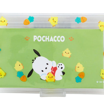 SANRIO Memo Pad & Sticker With Case Pochacco- Japan Figure Store - #1 Bring To You The Best Japanese Goods