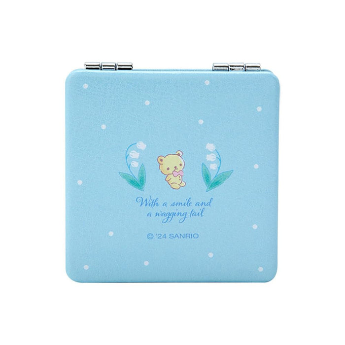 Sanrio Cinnamoroll Pocket Mirror Compact - 6x6x0.9cm Personal Accessory New- Japan Figure Store - #1 Bring To You The Best Japanese Goods