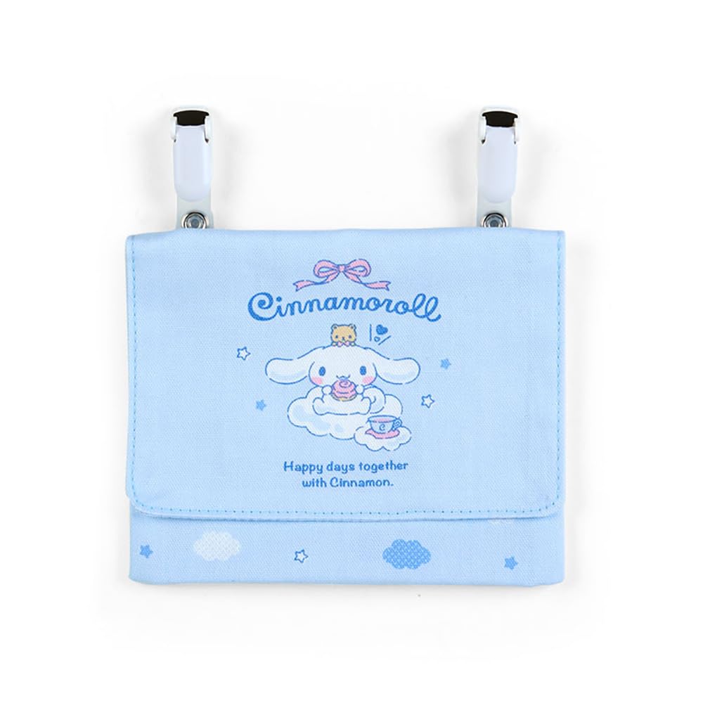 Sanrio Cinnamoroll Pocket Pouch 11x14x3cm 989606- Japan Figure Store - #1 Bring To You The Best Japanese Goods