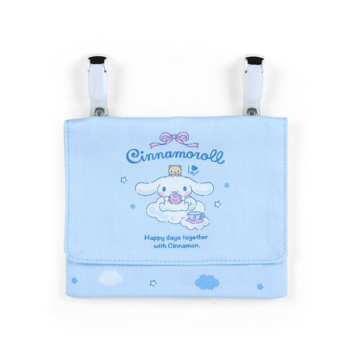 Sanrio Cinnamoroll Pocket Pouch 11x14x3cm 989606- Japan Figure Store - #1 Bring To You The Best Japanese Goods