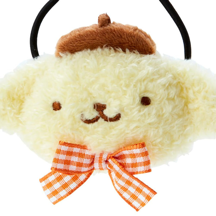 Sanrio Pom Pom Purin Japan Face Shaped Ponytail Holder 484563- Japan Figure Store - #1 Bring To You The Best Japanese Goods