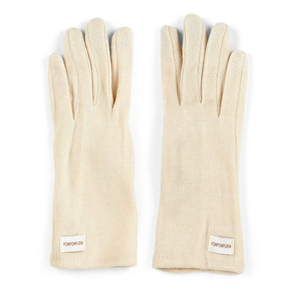 SANRIO 3Way Smartphone Gloves With Knit Cover Pom Pom Purin- Japan Figure Store - #1 Bring To You The Best Japanese Goods