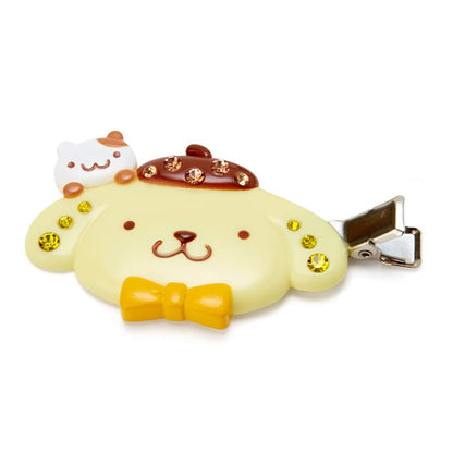 SANRIO Hair Clip Dx 2 Pcs Pom Pom Purin- Japan Figure Store - #1 Bring To You The Best Japanese Goods