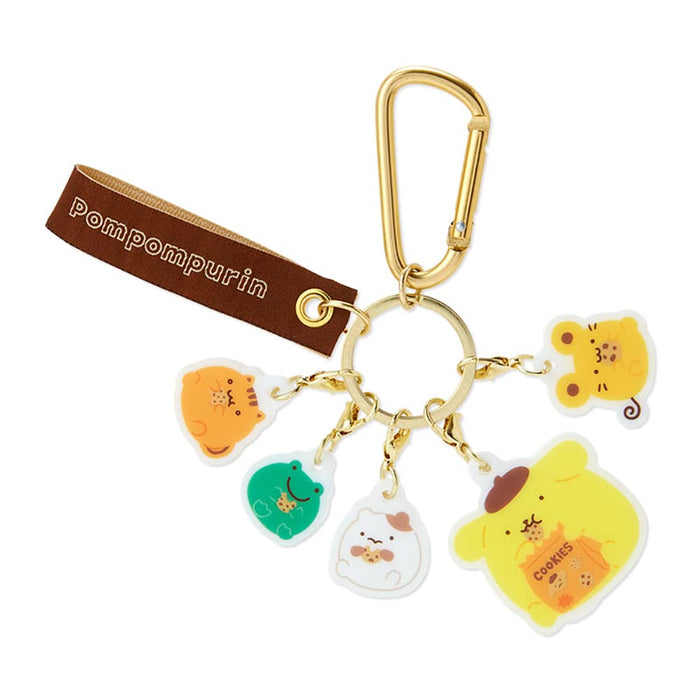 Sanrio Pompompurin Charm Keychain 736554 Japan- Japan Figure Store - #1 Bring To You The Best Japanese Goods