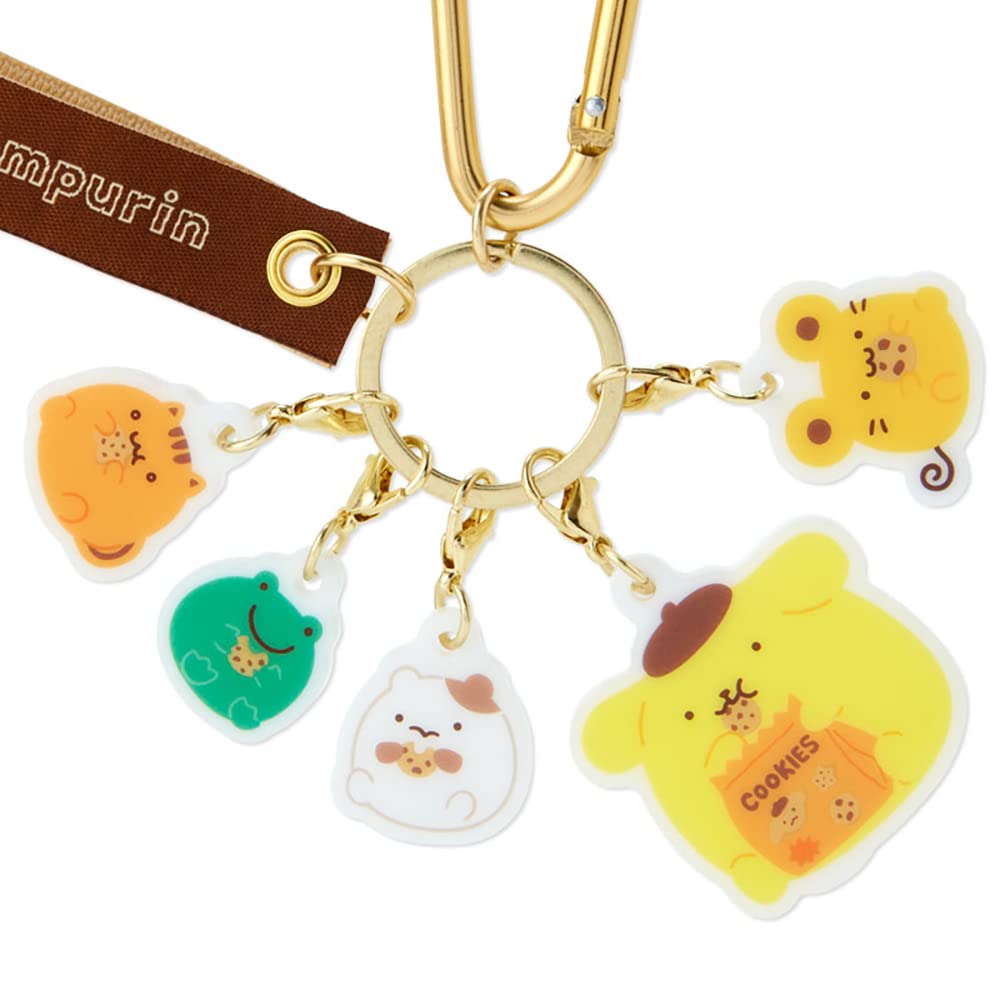Sanrio Pompompurin Charm Keychain 736554 Japan- Japan Figure Store - #1 Bring To You The Best Japanese Goods