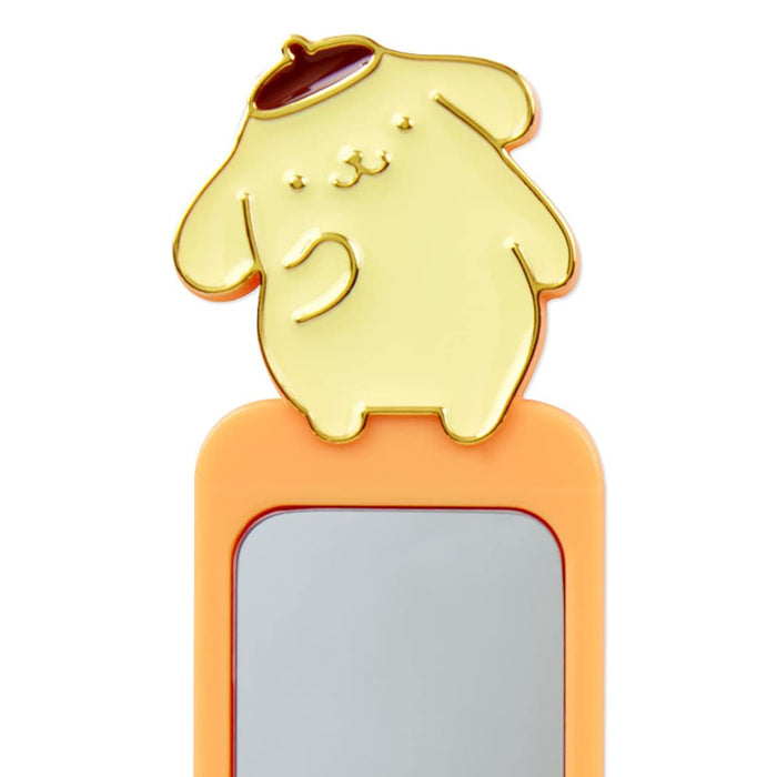 Sanrio Pompompurin Compact Mirror Great Accessory When Going Out - Japanese Portable Mirror- Japan Figure Store - #1 Bring To You The Best Japanese Goods