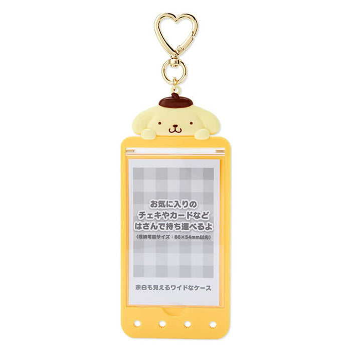 SANRIO - Heart Ring Card Holder Pom Pom Purin- Japan Figure Store - #1 Bring To You The Best Japanese Goods