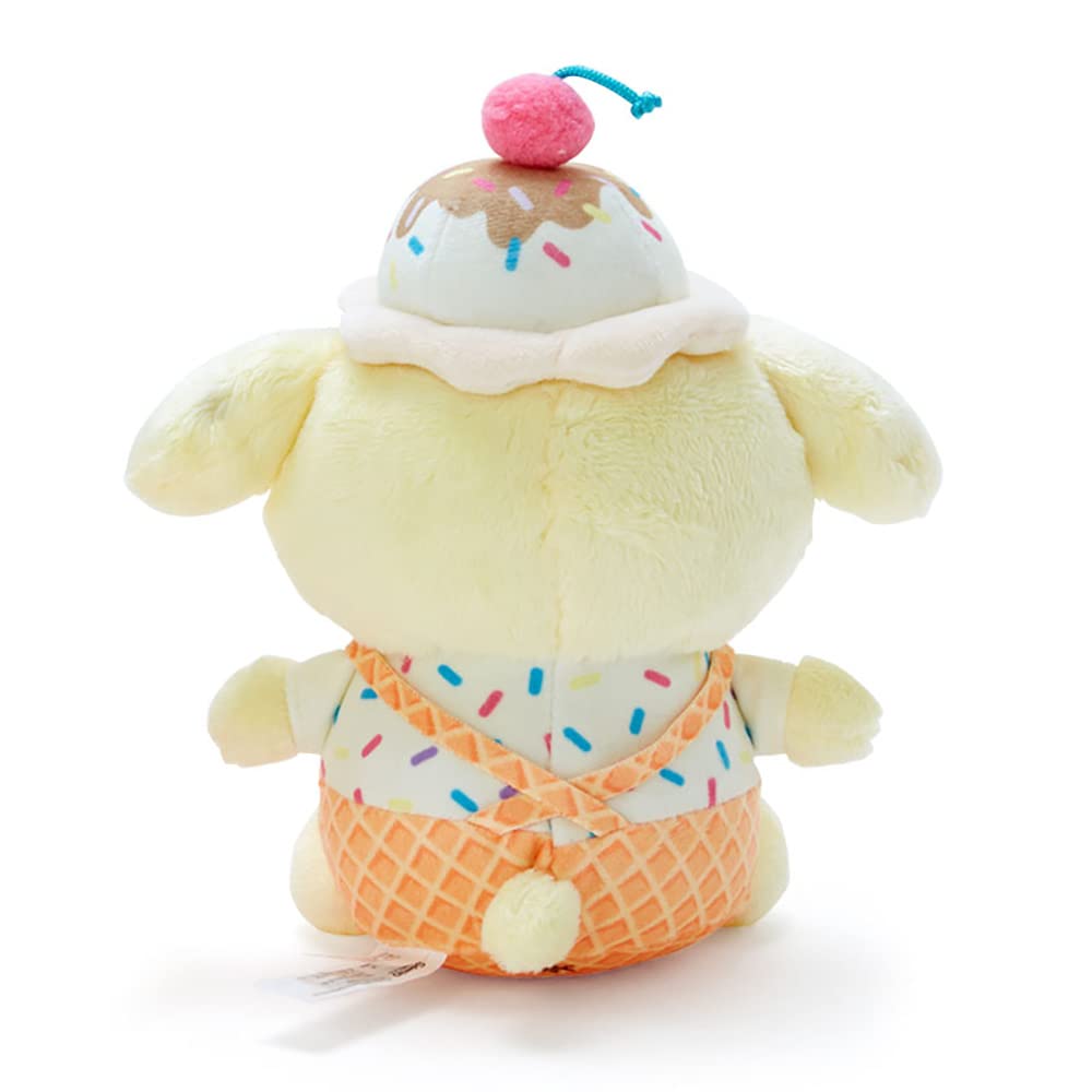 Sanrio Plush Toy Pompompurin / Ice Cream Parlor Japanese Cute Plush Toys Pompompurin Dolls- Japan Figure Store - #1 Bring To You The Best Japanese Goods