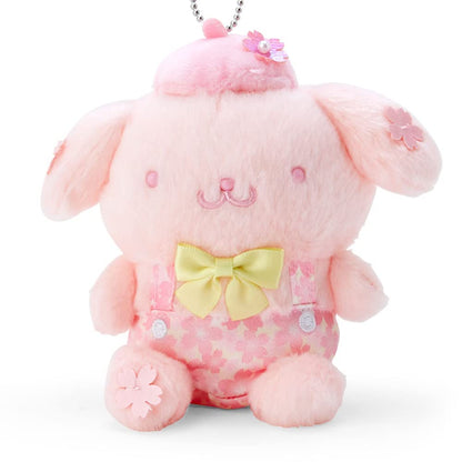 Sanrio Pompompurin Sakura Dress Holder Limited Edition Mascot- Japan Figure Store - #1 Bring To You The Best Japanese Goods