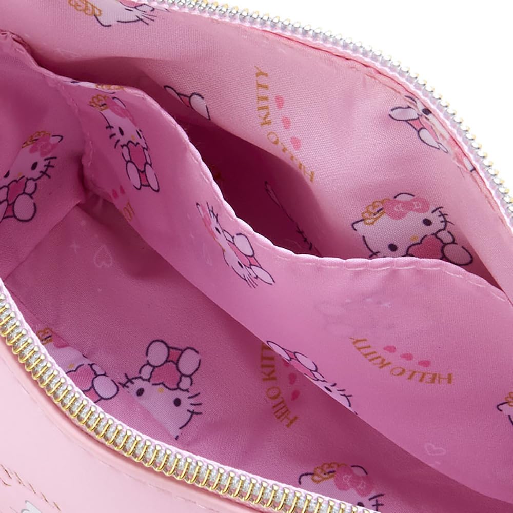 Sanrio Hello Kitty Tokimeku Tiara Pouch 19x7x12cm 619710- Japan Figure Store - #1 Bring To You The Best Japanese Goods