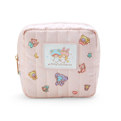 Sanrio Little Twin Stars Kikirara Pouch 12x12.5x5cm #231282- Japan Figure Store - #1 Bring To You The Best Japanese Goods