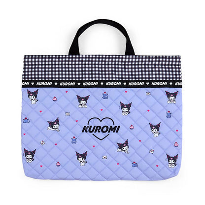 Sanrio Kuromi Quilted Bag 30x42x4cm 207861- Japan Figure Store - #1 Bring To You The Best Japanese Goods