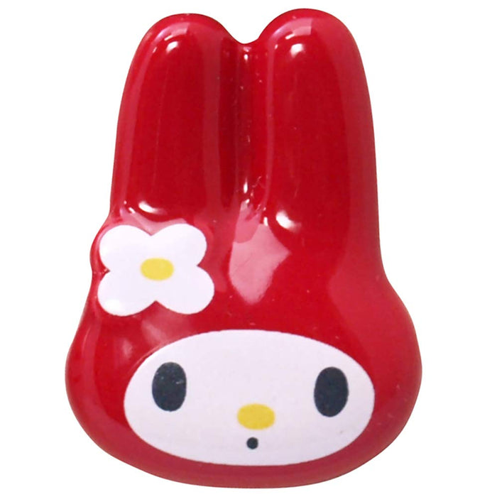 My Melody Face Chopstick Rest 4x3cm Sanrio Kaneshotouki Made in Japan 501512- Japan Figure Store - #1 Bring To You The Best Japanese Goods