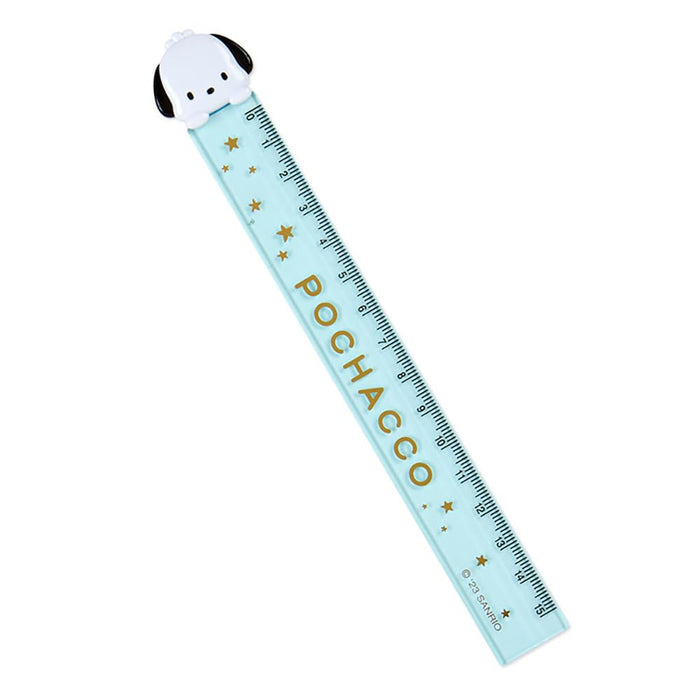 Sanrio Pochacco Ruler 15cm 502642- Japan Figure Store - #1 Bring To You The Best Japanese Goods