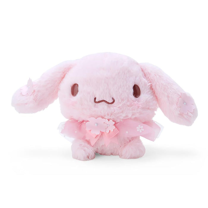 Sanrio Cinnamoroll Plush Toy Sakura Design Series 16x27x12cm Character 439240- Japan Figure Store - #1 Bring To You The Best Japanese Goods