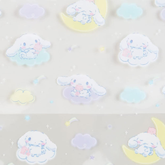 SANRIO Clear Zipper Bag Set 5 Sheets Cinnamoroll- Japan Figure Store - #1 Bring To You The Best Japanese Goods