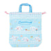 Sanrio Cinnamoroll Drawstring Bag with Handle - Goods 734101- Japan Figure Store - #1 Bring To You The Best Japanese Goods