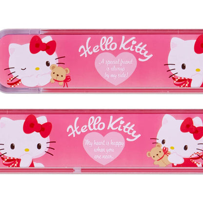 SANRIO Chopsticks With Case Hello Kitty Bear- Japan Figure Store - #1 Bring To You The Best Japanese Goods