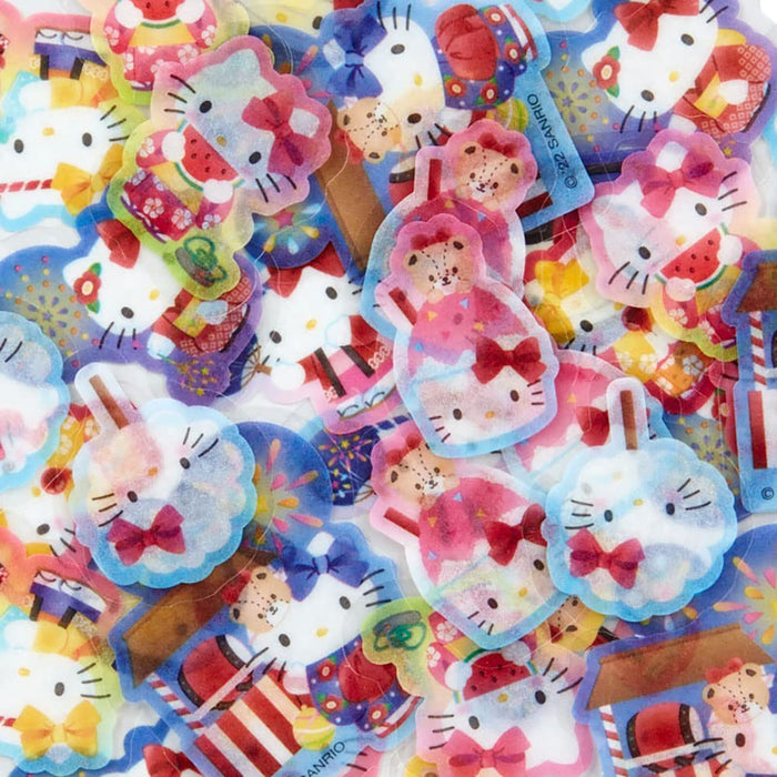 SANRIO Summer Sticker Pack Japanese Style Hello Kitty- Japan Figure Store - #1 Bring To You The Best Japanese Goods