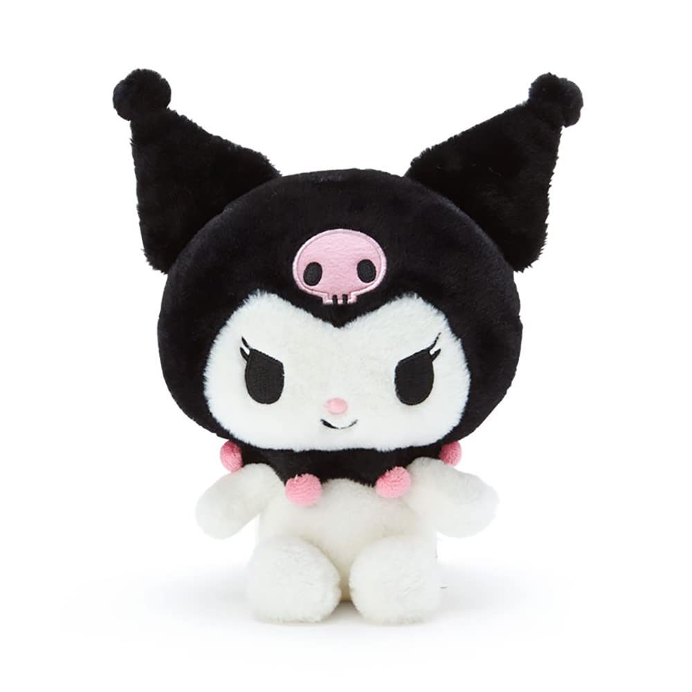 Sanrio Standard Plush Toy S Kuromi Kuromi Plush Toys Japanese Toys For Children- Japan Figure Store - #1 Bring To You The Best Japanese Goods