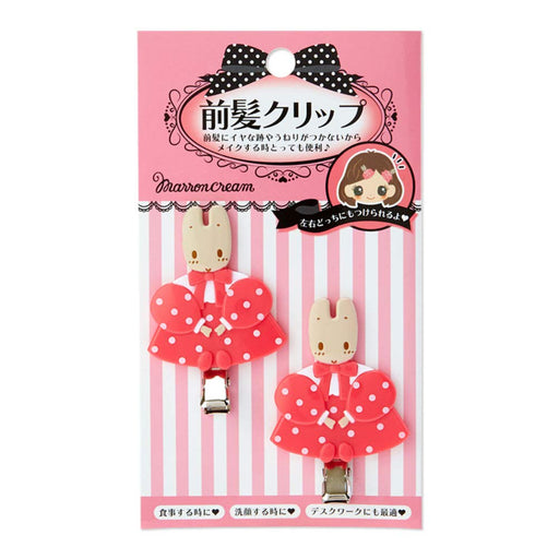 SANRIO Hair Clip 2 Pcs Marroncream- Japan Figure Store - #1 Bring To You The Best Japanese Goods