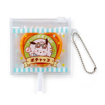 Sanrio Pochacco Keychain Holder With Mirror For Quick Makeup Japanese Key Holder- Japan Figure Store - #1 Bring To You The Best Japanese Goods