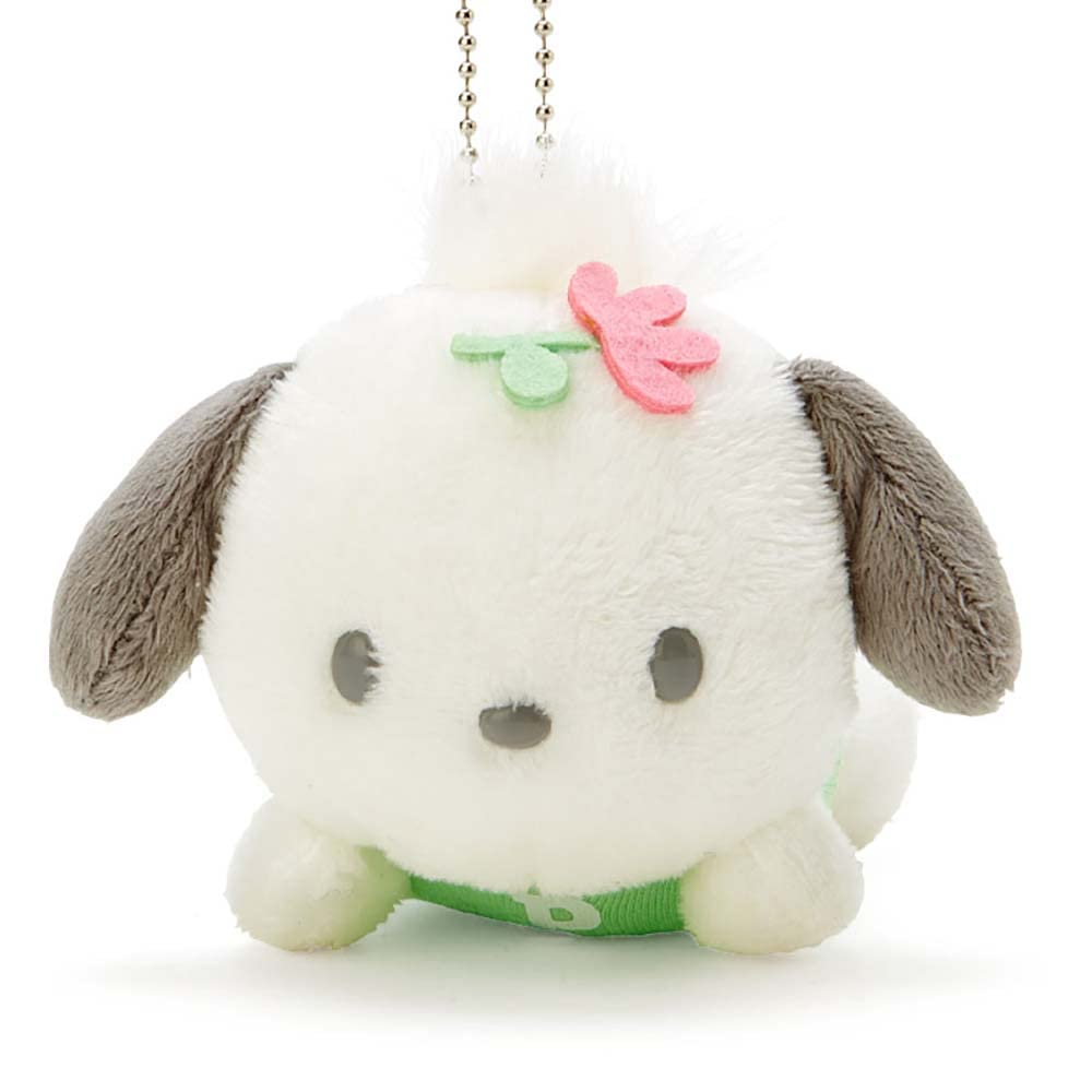 SANRIO Mascot Keychain Pochacco Spring Version- Japan Figure Store - #1 Bring To You The Best Japanese Goods