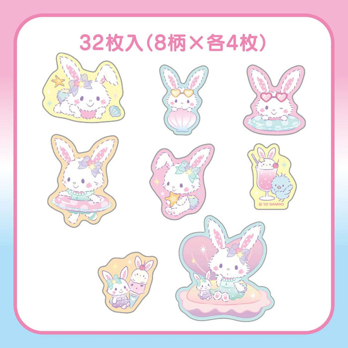 SANRIO Summer Sticker Pack Clear Wish Me Mell- Japan Figure Store - #1 Bring To You The Best Japanese Goods