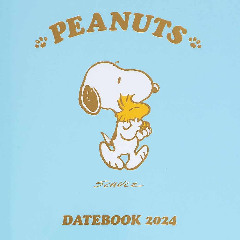 Sanrio Snoopy 2024 A5 Date Book Japan 703265- Japan Figure Store - #1 Bring To You The Best Japanese Goods