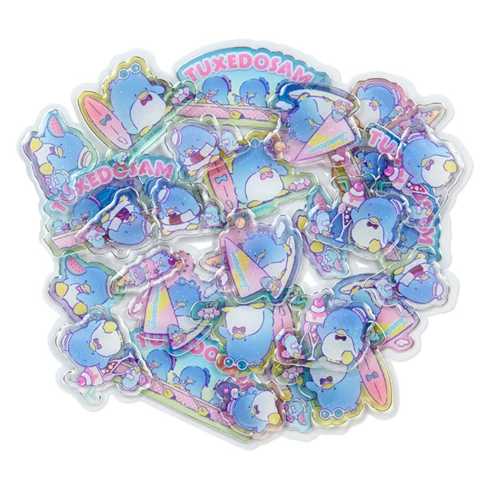 SANRIO Summer Sticker Pack Clear Tuxedo Sam- Japan Figure Store - #1 Bring To You The Best Japanese Goods