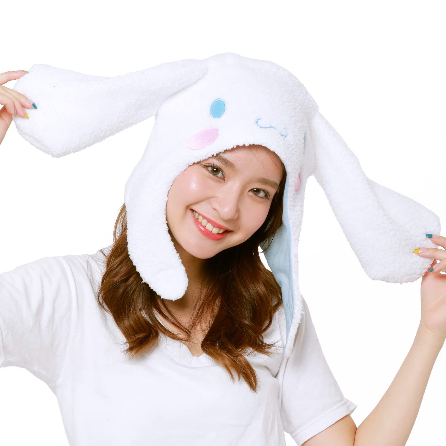 Sazac Southwark Cinnamoroll Kigurumi Cap- Japan Figure Store - #1 Bring To You The Best Japanese Goods
