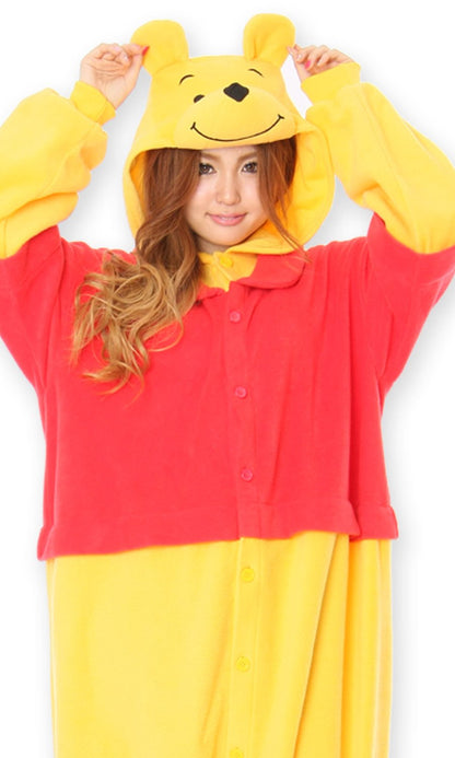 Sazac Fleece Kigurumi Winnie Pooh- Japan Figure Store - #1 Bring To You The Best Japanese Goods