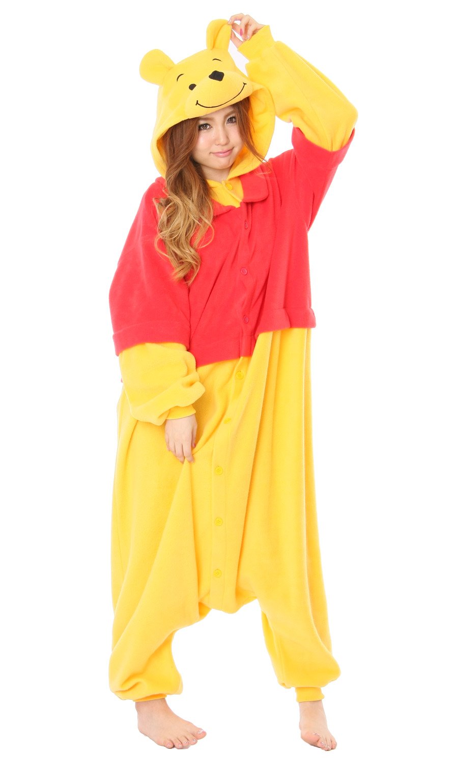 Sazac Fleece Kigurumi Winnie Pooh- Japan Figure Store - #1 Bring To You The Best Japanese Goods