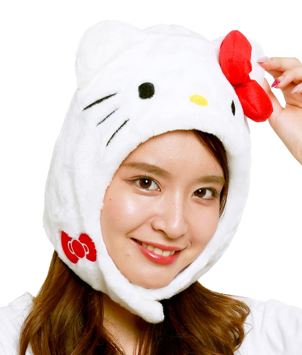 Sazac Kigurumi Cap Japan Sanrio Hello Kitty- Japan Figure Store - #1 Bring To You The Best Japanese Goods