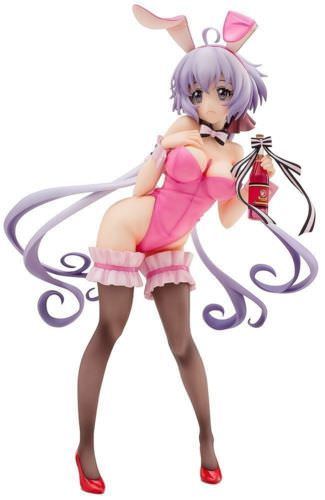 Scale Figure Senki Zesshou Symphogear G Chris Yukine Bunny Style 1/7 Aquamarine - Japan Figure