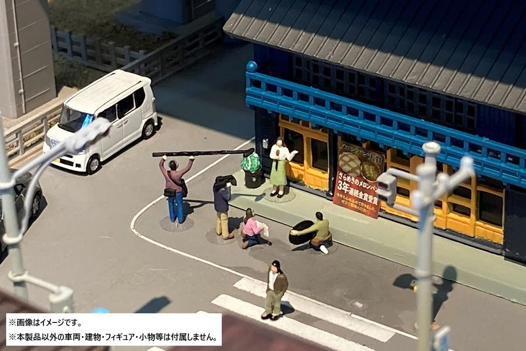 Tomytec Scenery Collection 140 TV Crew Diorama Supplies Human Series- Japan Figure Store - #1 Bring To You The Best Japanese Goods