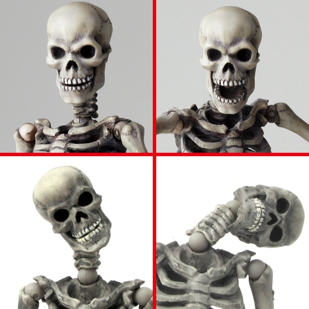 KAIYODO Sci-Fi Revoltech 020 Skeleton Army Version2 Figure- Japan Figure Store - #1 Bring To You The Best Japanese Goods